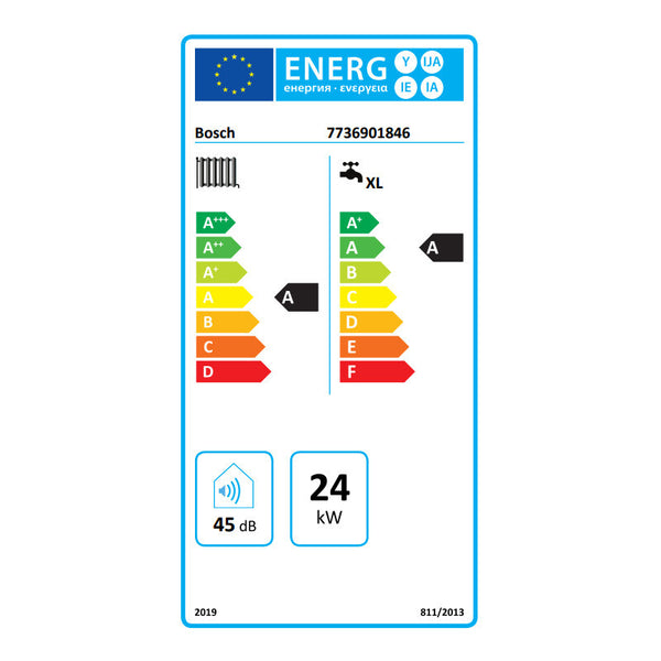 Bosch Junkers Condens GC2200W 24 C caldaia murale compatta combinata da 24 kW