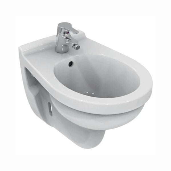 Bidet sospeso QUARZO Ceramica Dolomite E886101 monoforo bianco