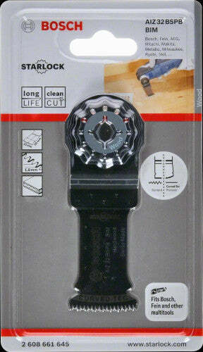 Bosch AIZ 32 BB Hard Wood lama BIM per tagli dal pieno 40 x 32 mm