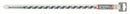 Bosch punta per travi in legno, esagonale 12 x 360 x 450 mm, diametro 6.35 mm