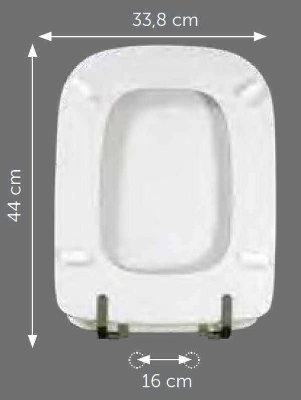 Sedile compatibile Ideal Standard Conca Bianco Ideal Standard