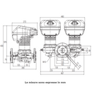 Circolatore elettronico gemellare Dab Evoplus D 120/280.50 M 530 W