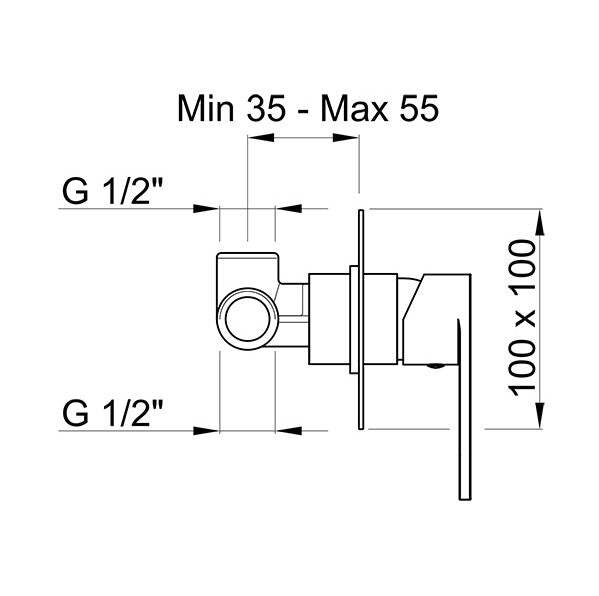 PONSI VERSILIA MIX INC.DOCCIA S/DEVIAT. BTVERCDO01