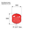 Cimm vaso espansione ERE CE da 50 Litri