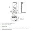 CS Thermos Sirmione 10 stufa a pellet/biomassa canalizzabile 10,16 KW
