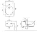 Pozzi Ginori Fast bidet sospeso in ceramica bianco 78255000