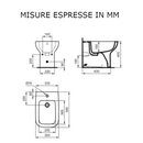 Bidet a terra monoforo i.life A T464101 Ideal Standard