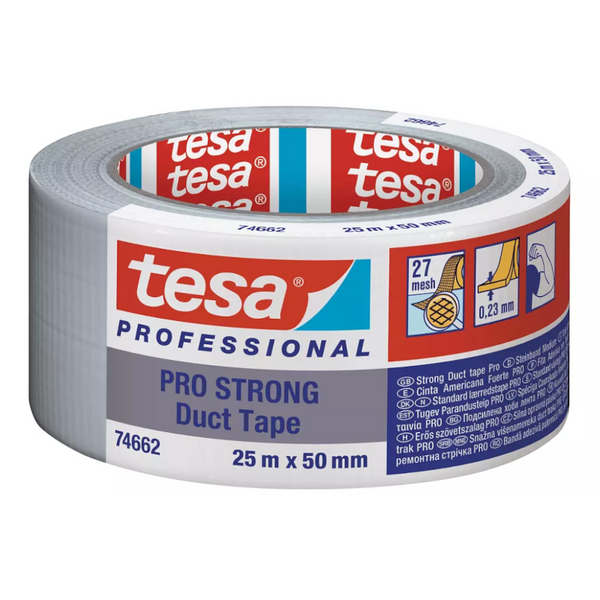 Nastro americano PRO-STRONG 74662 Tesa grigio 50 mm x 25 m