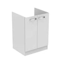 Mobile sottolavabo Lago J0029PW Ideal Standard 2 ante 585 x 488 x 823 mm bianco opaco