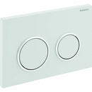 Geberit Omega20 placca di comando bianca