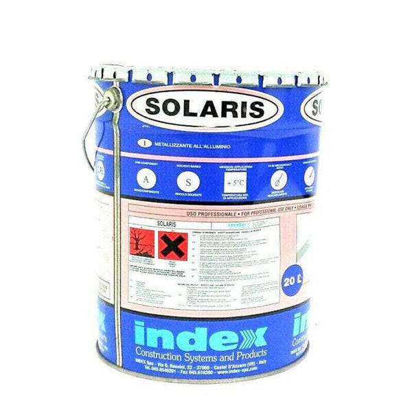 Index Solaris pittura protettiva e metallizzante 20 litri
