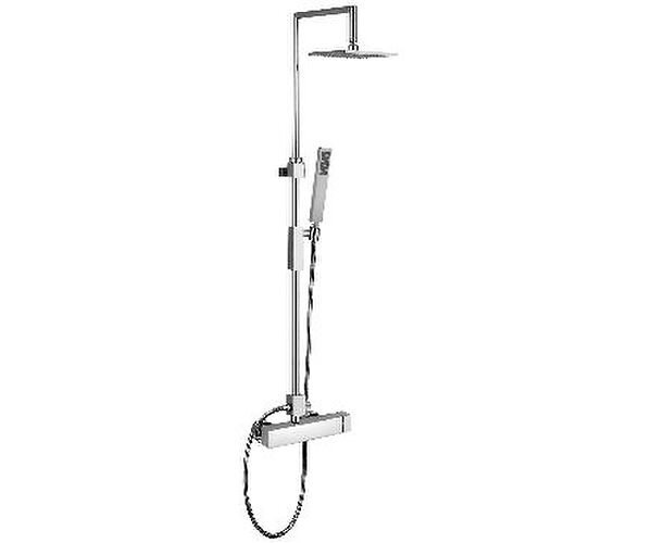 Colonna doccia regolabile SYNCRO PLUS con miscelatore e deviatore