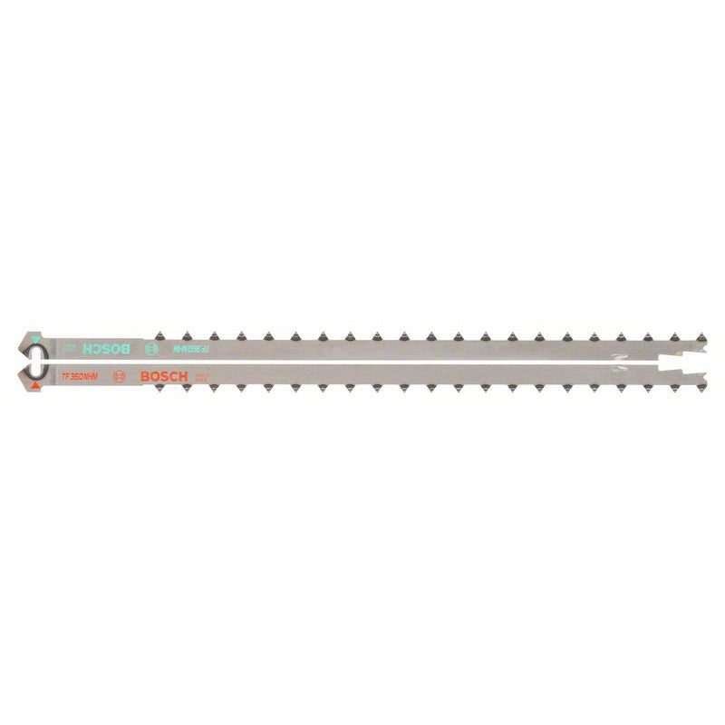 Bosch set di lame in metallo duro TF 350 NHM per diversi materiali, 2 pezzi