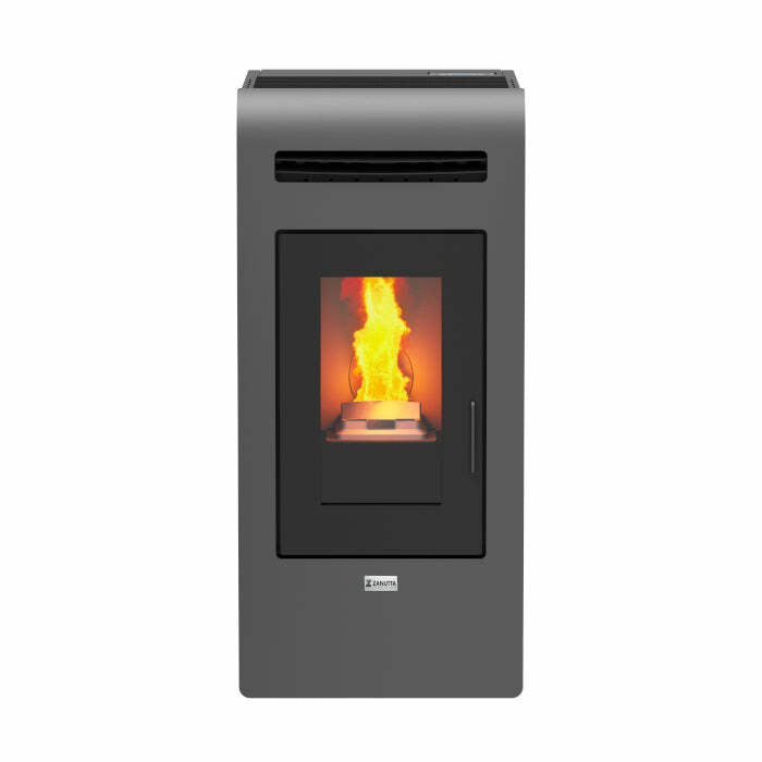 Zanutta SATURNO 14C stufa a pellet 13,2 kW - grigio