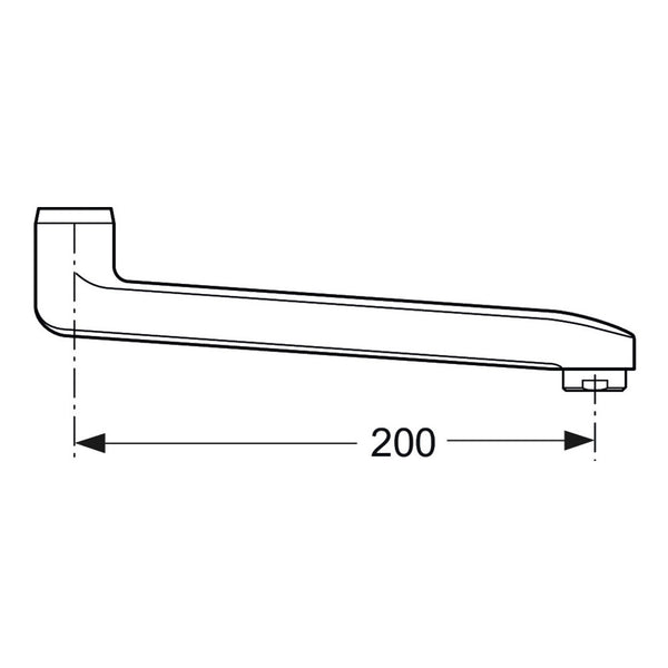 Ideal Standard A961186AA Bocca erogazione CPL A2520/23