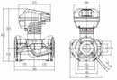 Dab Evoplus B 60/340.65 M, circolatore singolo, 6 m, 355 W
