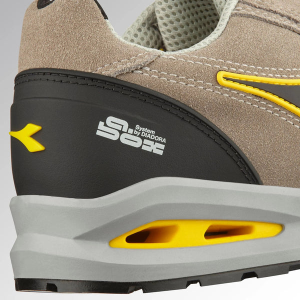 Scarpa RUN A.BOX LOW S3S FO SR ESD Diadora Grigio Vento