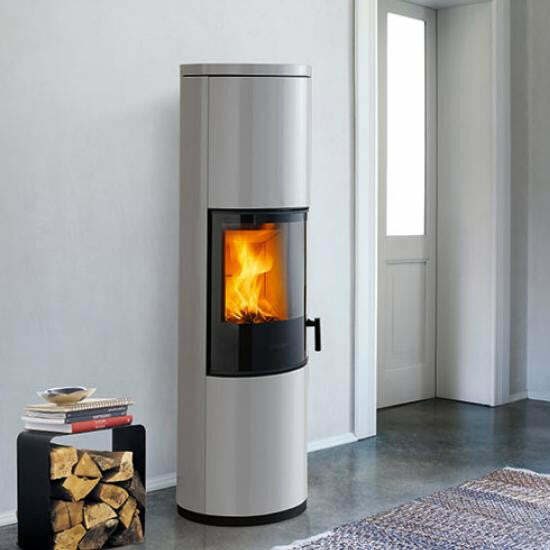 Piazzetta E924 A-H stufa a legna 7,2 kW, scarico superiore, base fissa