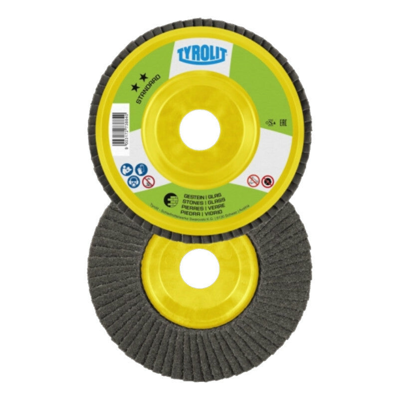 Disco lamellare Tyrolit STANDARD C80U-B 115 mm Grana 80 per pietra