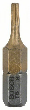 Bosch 3 bit di avvitamento Max Grip T8, 25 mm, codolo esagonale 1/4