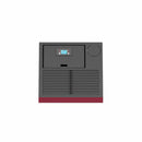 Zanutta SATURNO 12 stufa a pellet 12,3 kW - bordeaux