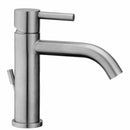 Paffoni Steel miscelatore lavabo con scarico 1"1/4 acciaio