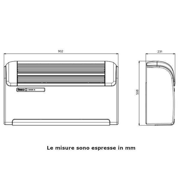Climatizzatore Unico Twin Master 30 HP Olimpia Splendid