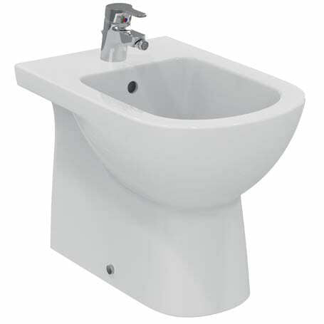 Ideal Standard GEMMA 2 Bidet a terra per installazione filo parete