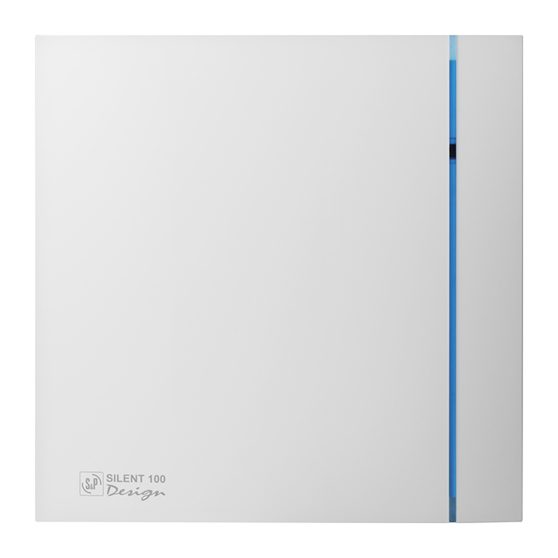S&P Silent-100 CRZ Design estrattore da bagno con temporizzatore regolabile