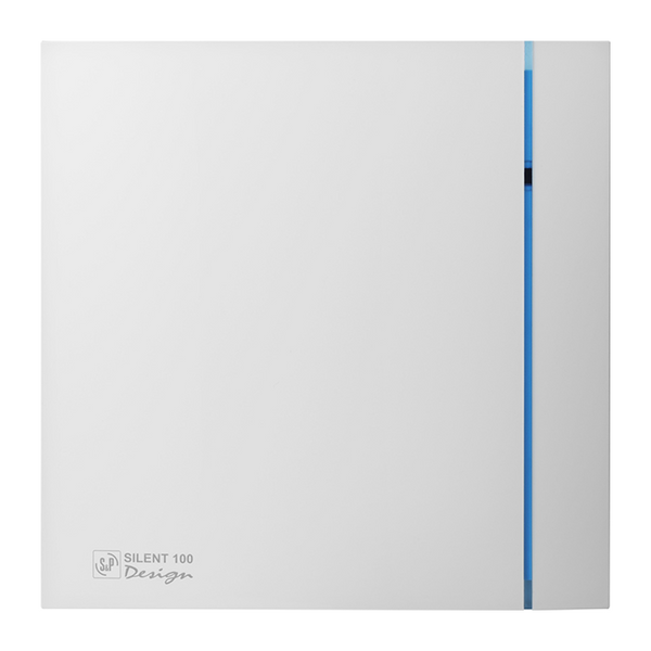 S&P Silent-100 CRZ Design estrattore da bagno con temporizzatore regolabile