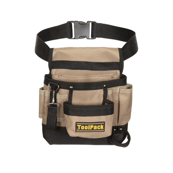 Borsa da carpentiere Toolpack con cintura a scatto