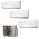 Daikin climatizzatore Trialsplit Perfera Wall 12.000 + 12.000 + 12.000 BTU 3MXM68A con 3 FTXM35R