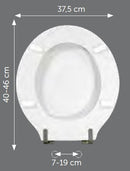 Sedile compatibile Globo Paestum bianco