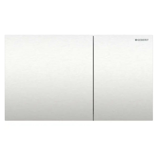 Geberit Sigma70 placca di comando acciaio inox spazzolato