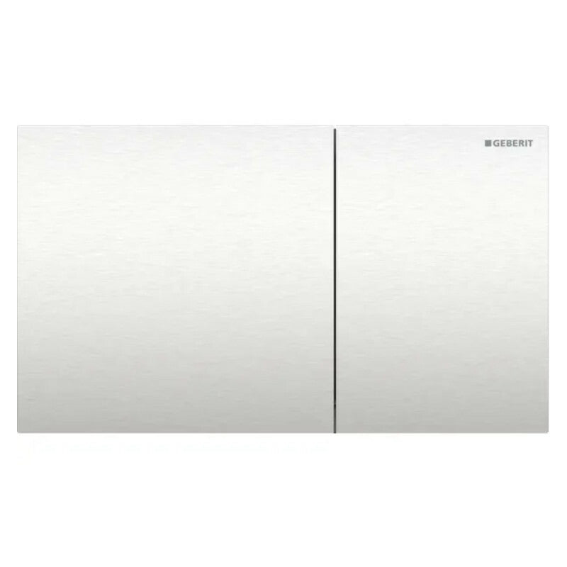 Geberit Sigma70 placca di comando acciaio inox spazzolato