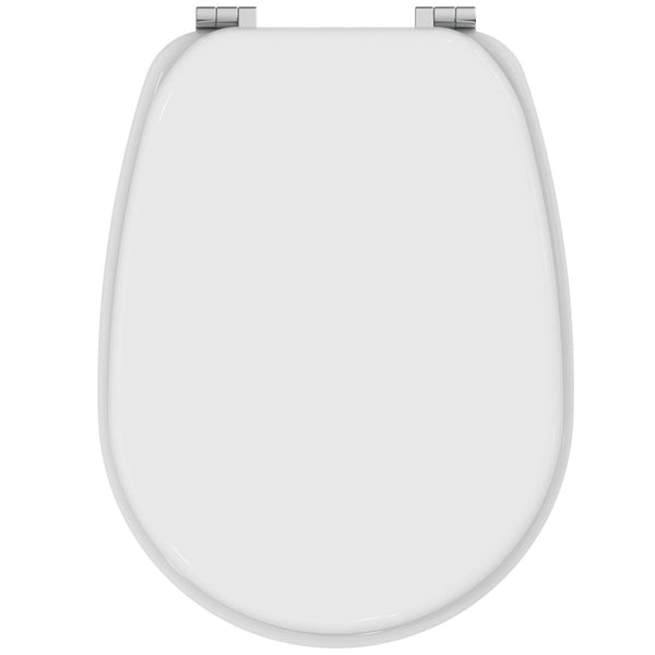 Ideal Standard Liuto copriwater originale con cerniere inox bianco europeo T626201