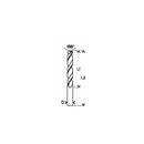 Bosch punta per metallo HSS-Co, DIN 338 8 x 75 x 117 mm
