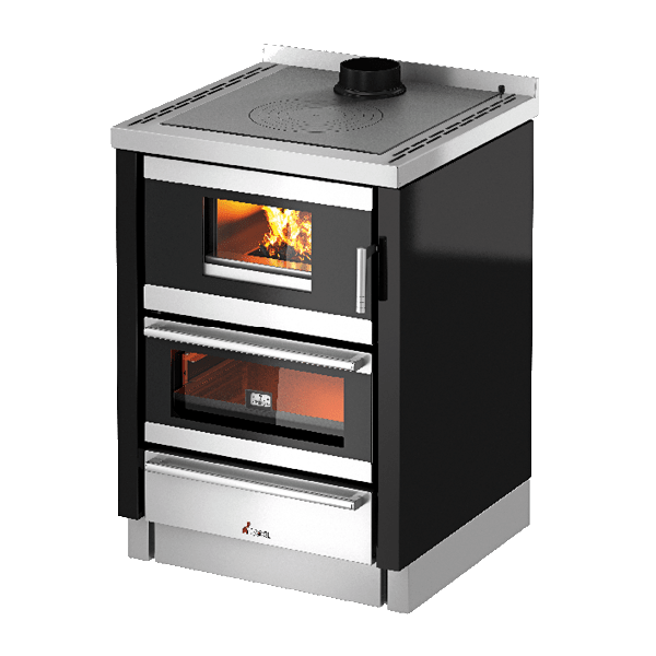 Cadel Kook 60 4.0 cucina a legna ventilata