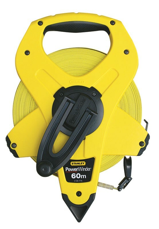 STANLEY Rotella POWERWINDER con nastro Fiberglass 60 m