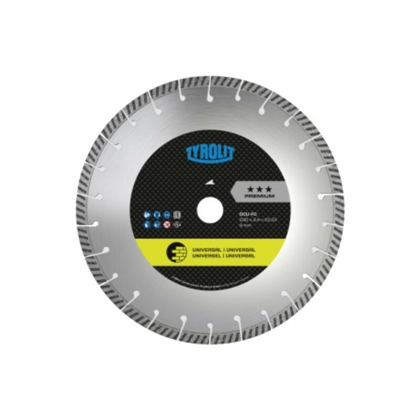 Disco diamantato Tyrolit PREMIUM DCU-FAST CUT taglio a secco 230 x 2,4 mm
