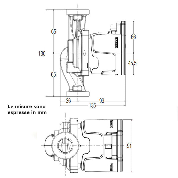 Dab Evosta 2 20-75/130 SOL 1" circolatore impianti solari 1" 1/2 47 W