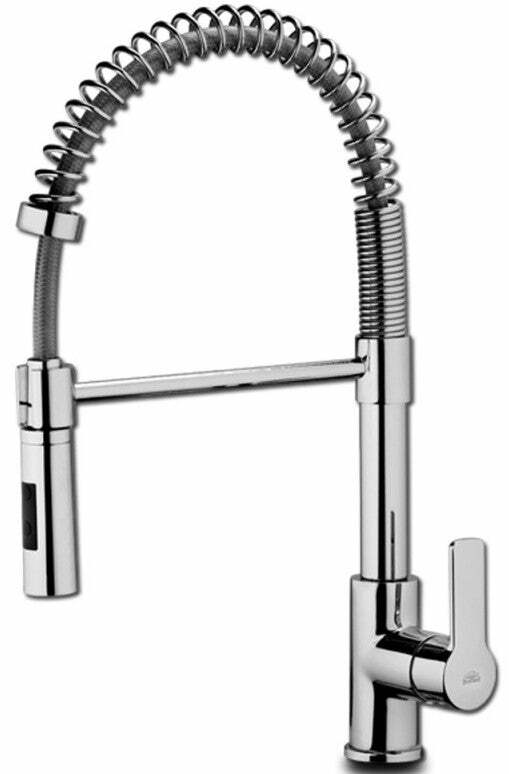 Paffoni RED miscelatore lavello professional con doccetta ABS Minimal RED179CR