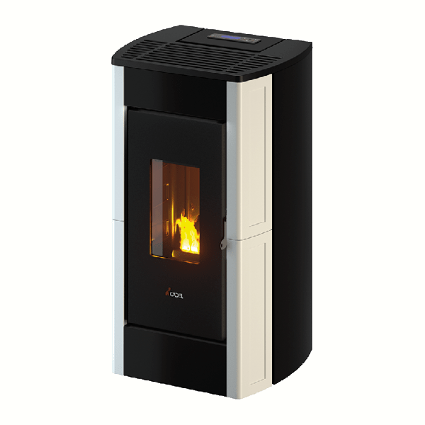 Cadel Perla 7 stufa Pellet Air ermetica 7 KW in maiolica