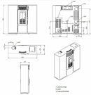 Zanutta TERRA 10C stufa a pellet 9,72 kW - bordeaux