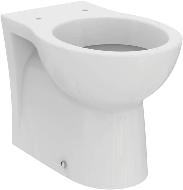 Ceramica Dolomite Quarzo E070901 Vaso a pavimento filo parete bianco