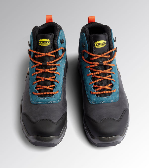 Scarpa antinfortunistica Sport Diatex Mid S7S Diadora blu/grigio