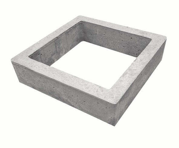 Prolunga in calcestruzzo 30X30, H. 10         30X30  H.10    INT.