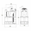 Dab Verty Nova 400 M pompa sommergibile da drenaggio con galleggiante integrato 0,4 kW 60122637H