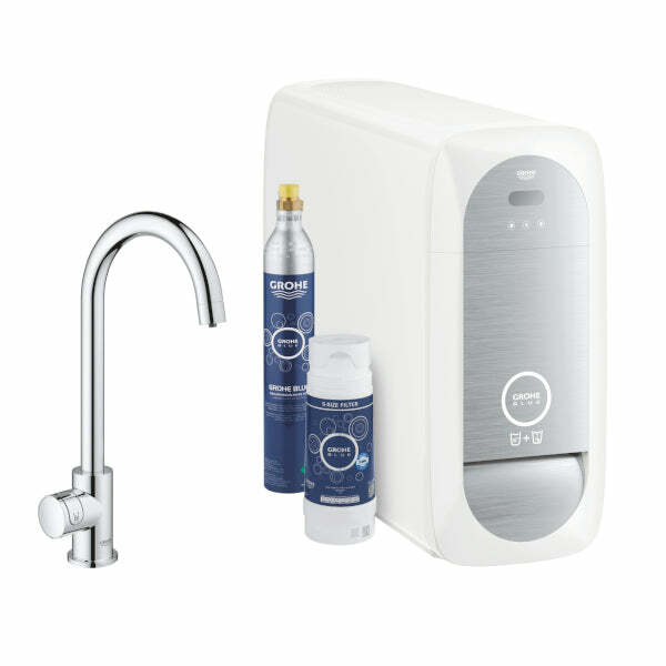 Grohe Blue Home starter kit Mono rubinetto, refrigeratore, filtro a 5 fasi taglia S