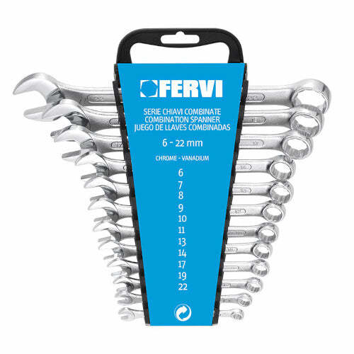 Fervi set chiavi combinate 6 - 22 mm - 12 pezzi